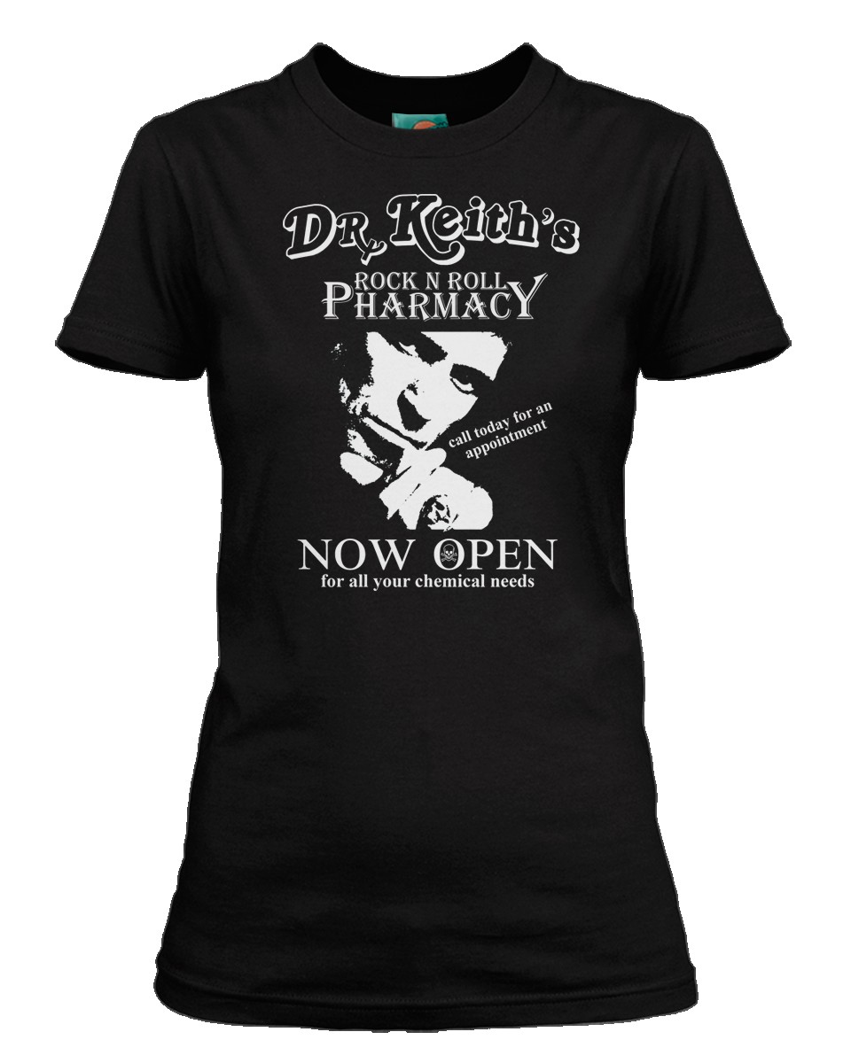Keith Richards inspired Dr Keith's Rock N' Roll Pharmacy